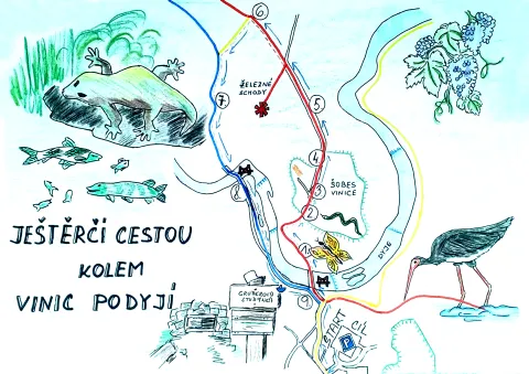Mapa výletu