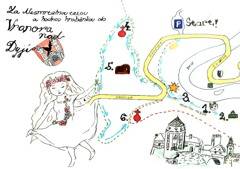 Mapa výletu