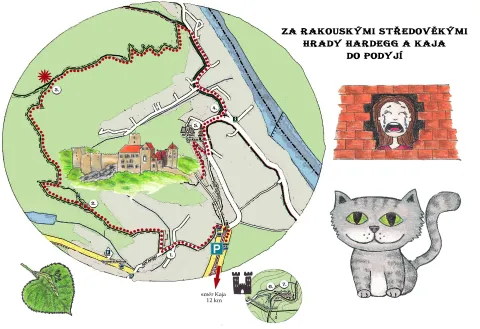 Mapa výletu