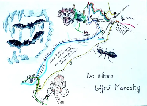 Mapa výletu