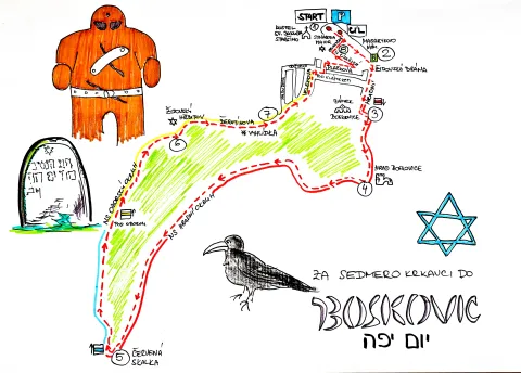 Mapa výletu