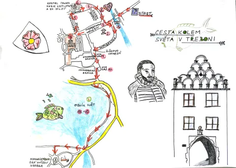 Mapa výletu