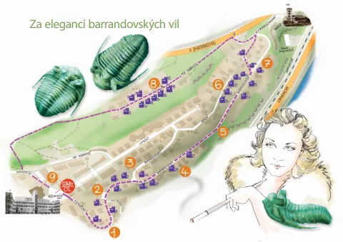 Mapa výletu