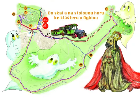 Mapa výletu