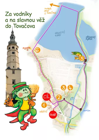 Mapa výletu