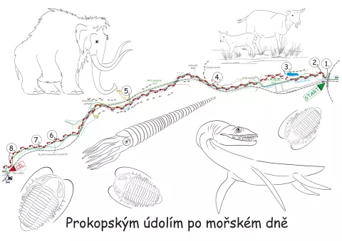 Mapa výletu