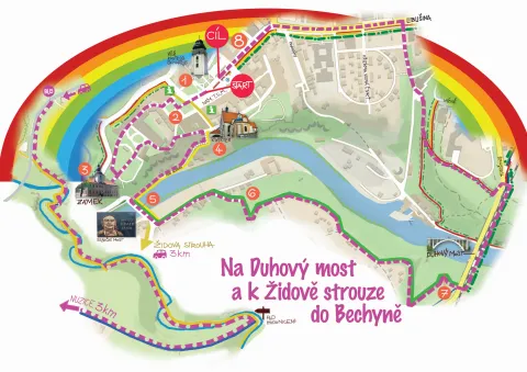 Mapa výletu