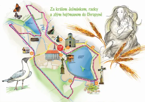 Mapa výletu
