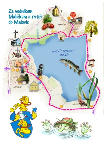Mapa výletu