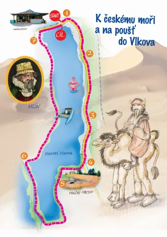 Mapa výletu