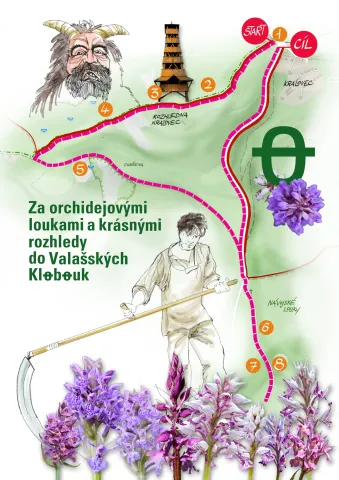 Mapa výletu