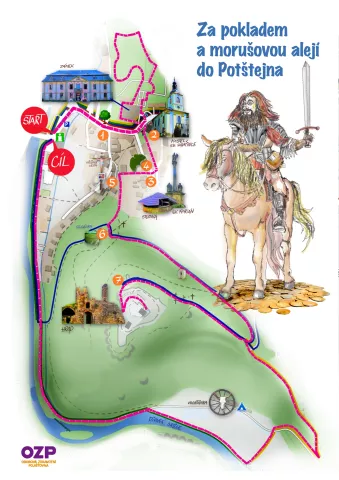 Mapa výletu