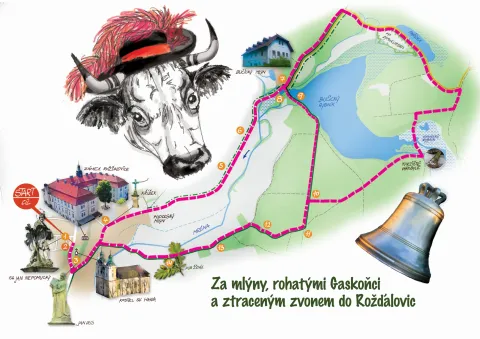 Mapa výletu