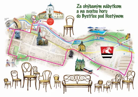 Mapa výletu