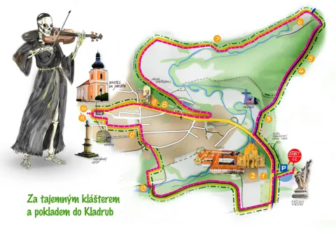 Mapa výletu