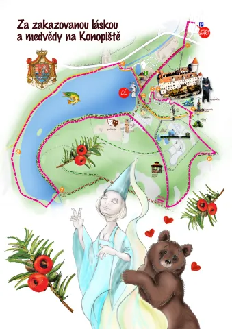 Mapa výletu