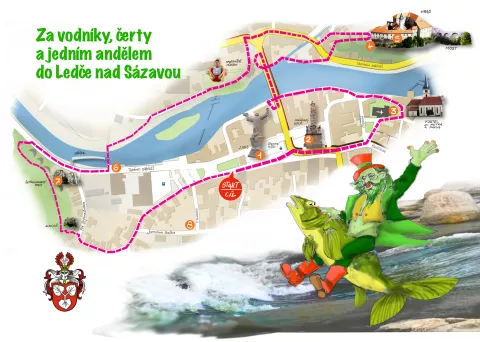 Mapa výletu