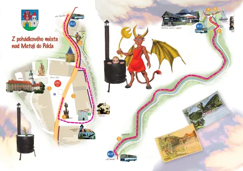 Mapa výletu