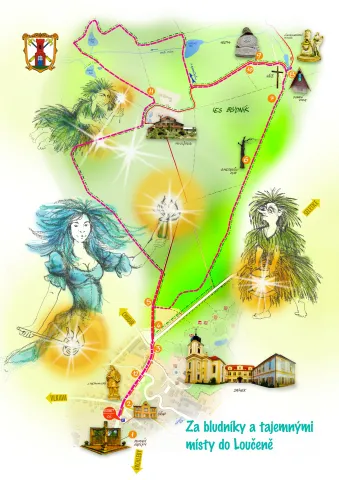 Mapa výletu
