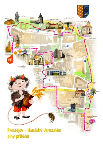 Mapa výletu