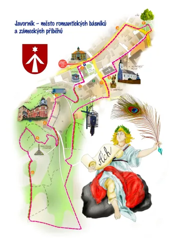 Mapa výletu