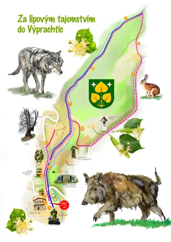 Mapa výletu