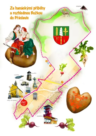 Mapa výletu