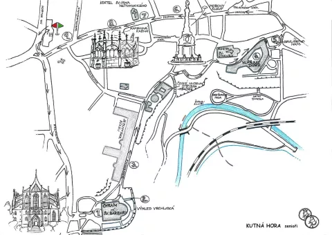 Mapa výletu