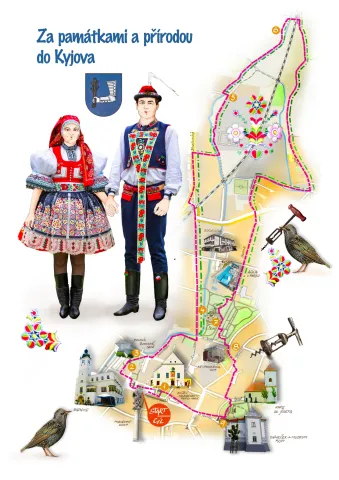 Mapa výletu