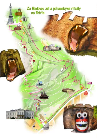 Mapa výletu
