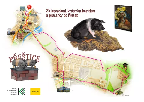 Mapa výletu