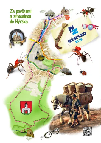 Mapa výletu