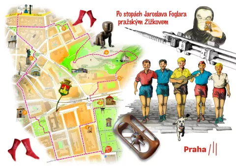 Mapa výletu