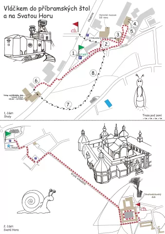 Mapa výletu