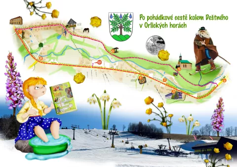 Mapa výletu