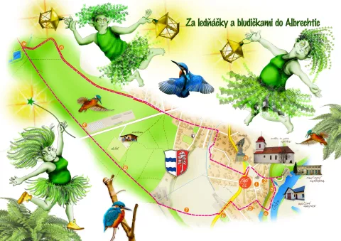 Mapa výletu