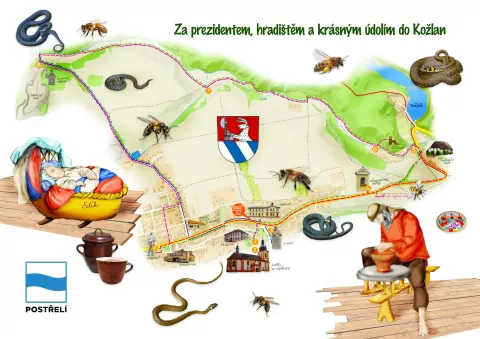 Mapa výletu