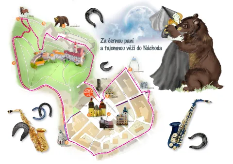 Mapa výletu