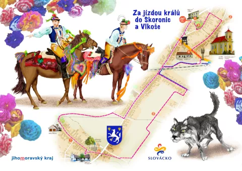 Mapa výletu