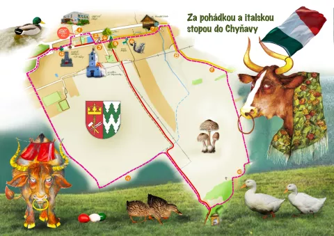 Mapa výletu
