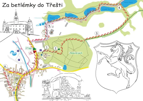 Mapa výletu