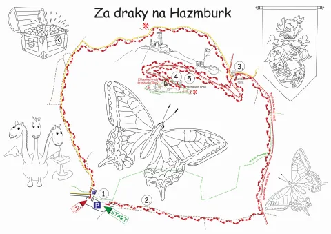 Mapa výletu