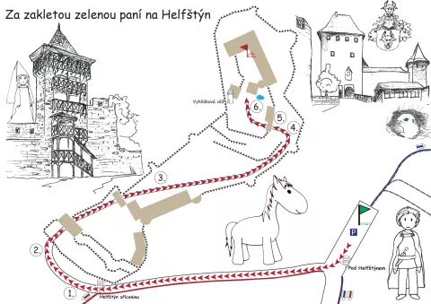 Mapa výletu