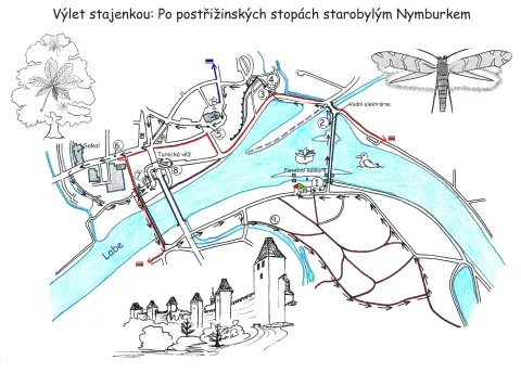 Mapa výletu