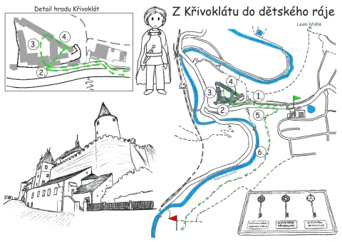 Mapa výletu