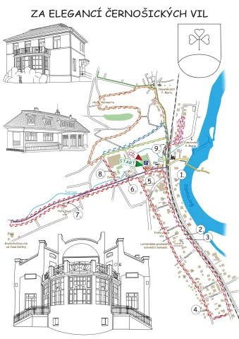Mapa výletu