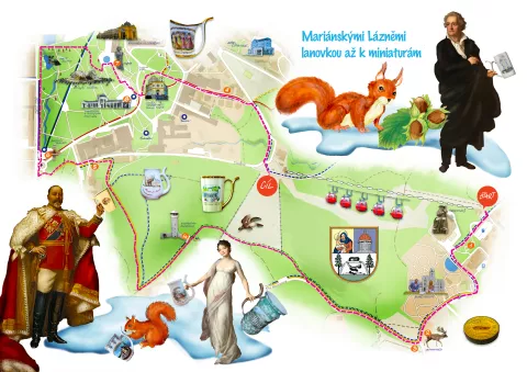 Mapa výletu