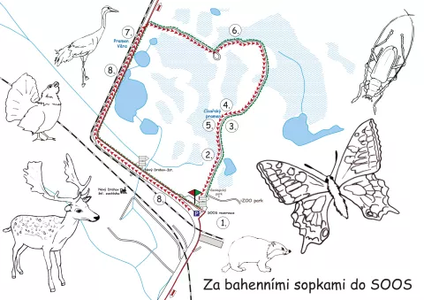 Mapa výletu