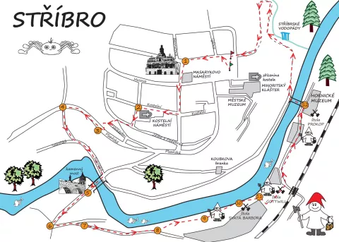 Mapa výletu