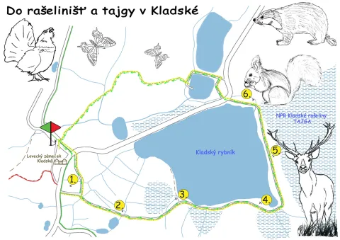 Mapa výletu